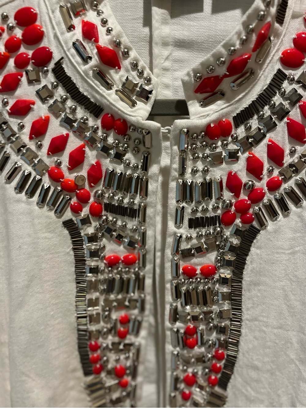 31. WOMENS CHICO’S 3/XL DETAIL JACKET - Picture 4 of 5